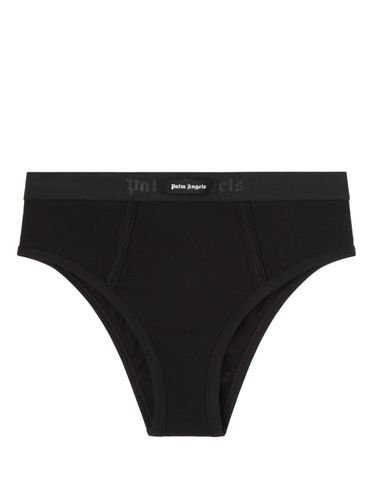 Palm Angels Logo Cotton Coulottes - Palm Angels - Modalova