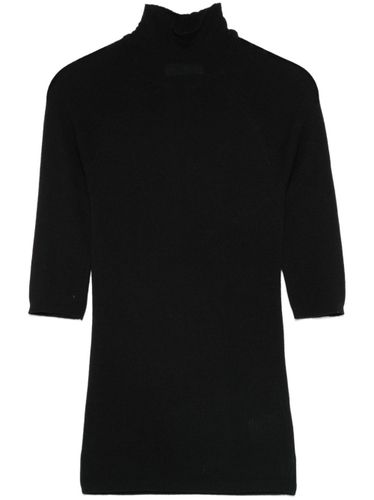 Wool And Silk Blend High-Neck Sweater - Majestic - Modalova