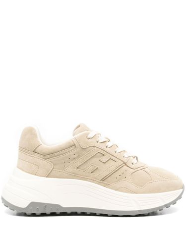 Hogan H669 Leather Sneakers - Hogan - Modalova