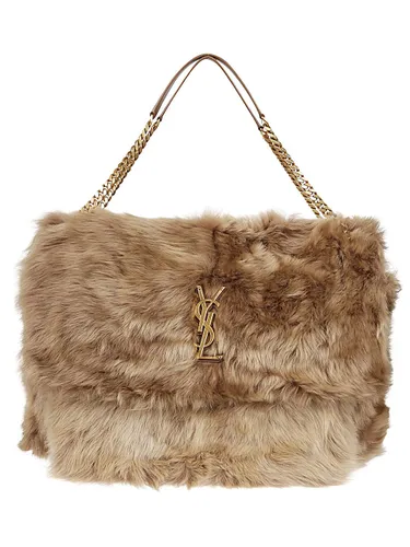 Saint Laurent Niki Fur Shoulder Bag - Saint Laurent - Modalova