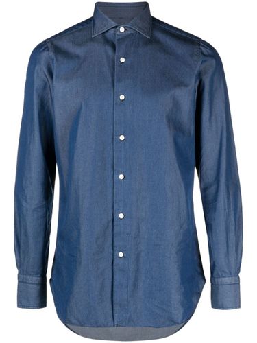 Napoli Cotton Shirt - FINAMORE 1925 NAPOLI - Modalova