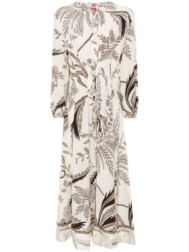 Printed Silk Dress - FOR RESTLESS SLEEPERS - Modalova