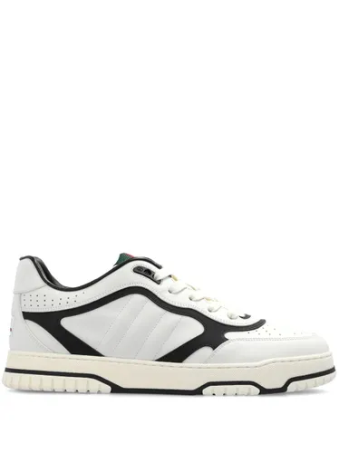 Gucci Re-Web Leather Sneakers - Gucci - Modalova