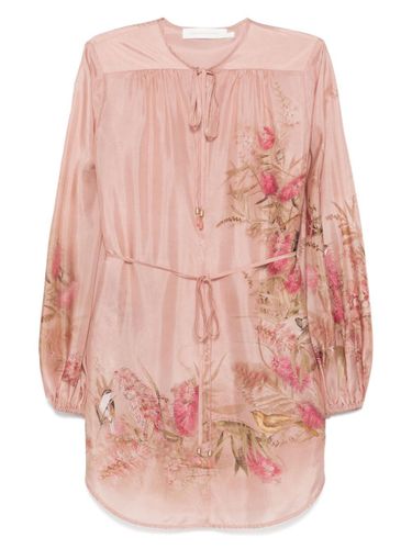 Cascadian Printed Silk Top - Zimmermann - Modalova