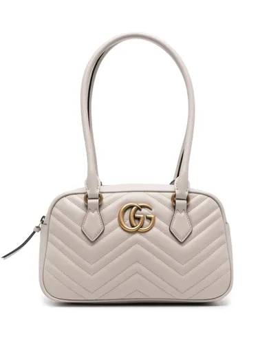 Gg Marmont Leather Shoulder Bag - Gucci - Modalova