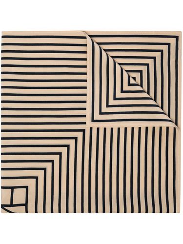TOTEME Monogram Silk Scarf - TOTEME - Modalova