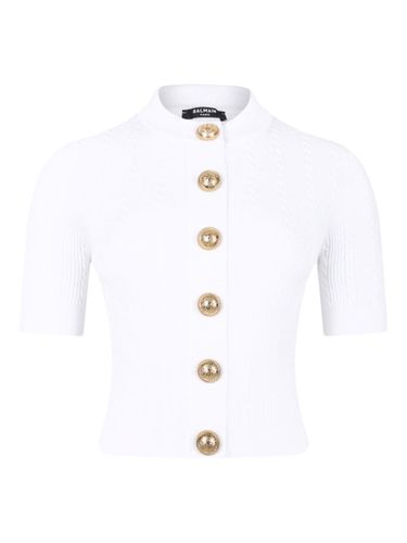 Balmain Crewneck Cardigan - Balmain - Modalova