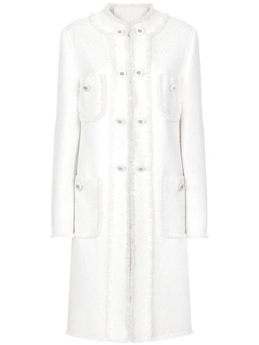 Dolce & Gabbana Wool Tweed Coat - Dolce & Gabbana - Modalova