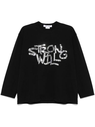Sequined T-Shirt - COMME DES GARÇONS COMME DES GA - Modalova