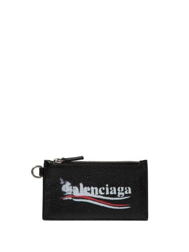 Balenciaga Leather Card Case - Balenciaga - Modalova