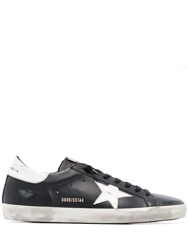 Super-Star Leather Sneakers - Golden Goose - Modalova