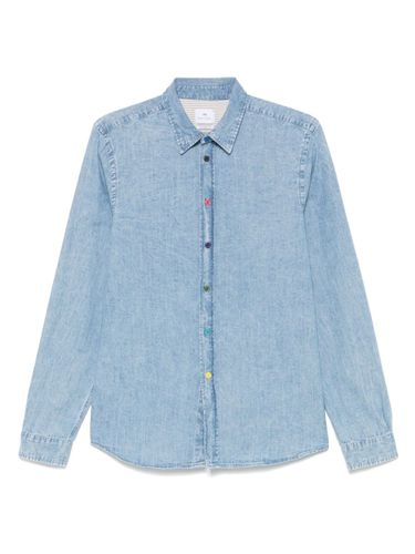 PS PAUL SMITH Denim Cotton Shirt - PS PAUL SMITH - Modalova
