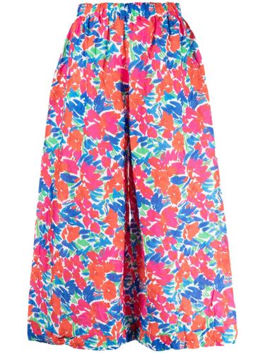 Printed Wide-Leg Trousers - Daniela Gregis - Modalova