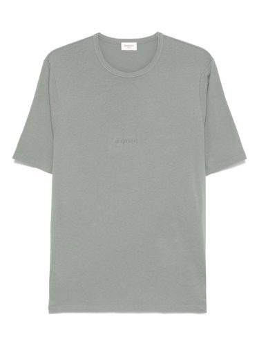 Saint Laurent Logo Cotton T-Shirt - Saint Laurent - Modalova