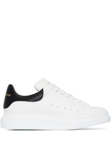 Oversize Leather Sneakers - Alexander McQueen - Modalova