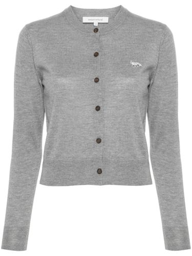 Baby Fox Wool Cardigan - MAISON KITSUNE' - Modalova
