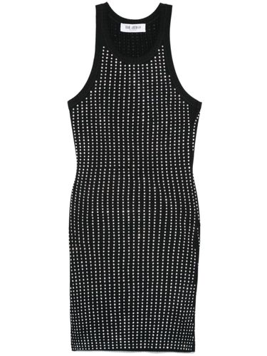 Strass Embellished Short Dress - The Attico - Modalova