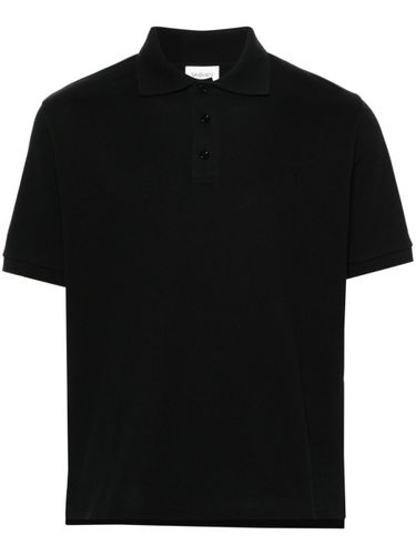 Logo Cotton Polo Shirt - Saint Laurent - Modalova