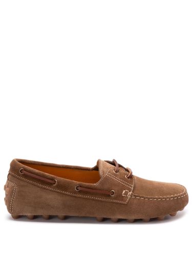 Gommino Bubble Suede Leather Loafers - Tod's - Modalova