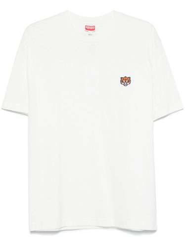 Kenzo Happy Tiger Cotton T-Shirt - Kenzo - Modalova