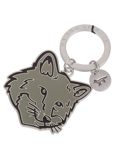 Bold Fox Head Keyring - MAISON KITSUNE' - Modalova