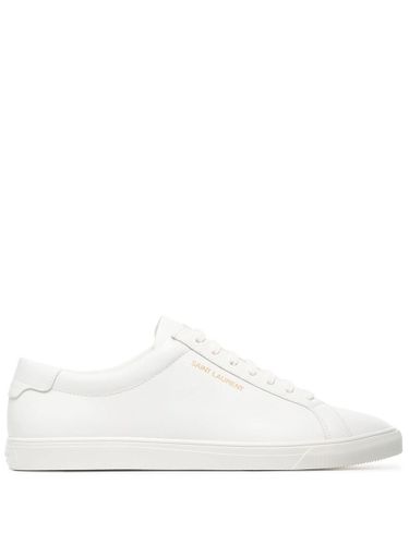 Saint Laurent Andy Leather Sneakers - Saint Laurent - Modalova