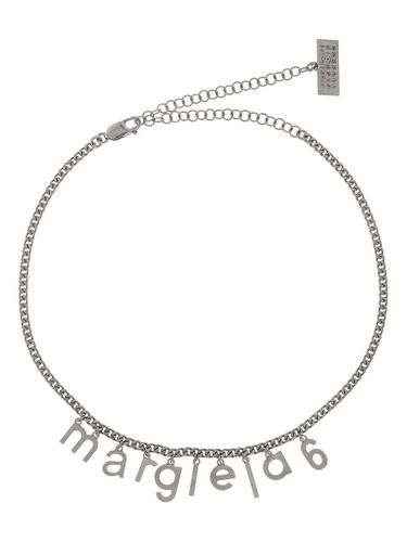 Pendant Logo Necklace - MM6 Maison Margiela - Modalova