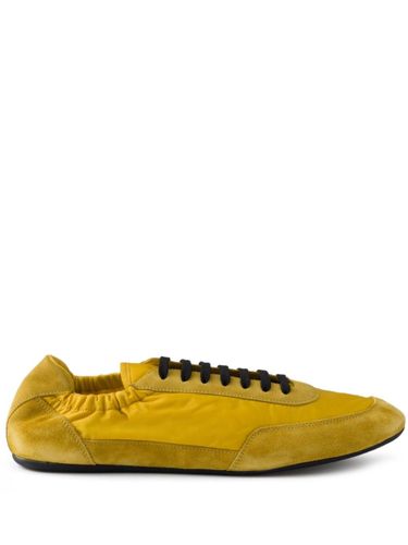 Collapse Re-Nylon And Suede Sneakers - Prada - Modalova