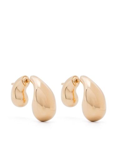 Teardrop Silver Earrings - Bottega Veneta - Modalova