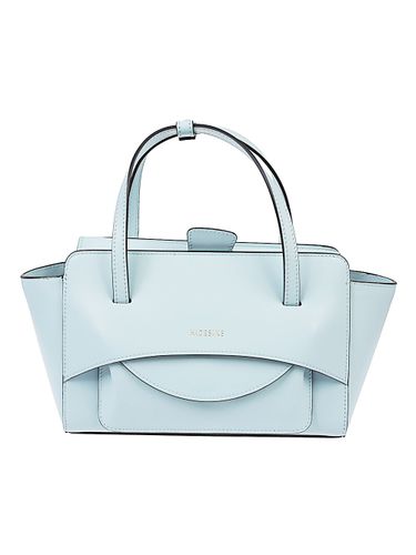 Flap Small Leather Tote Bag - HIDESINS - Modalova