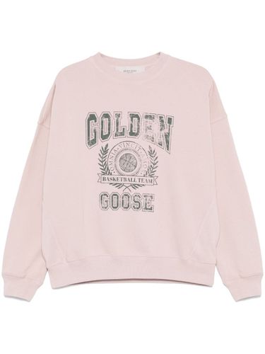Logo Organic Cotton Sweatshirt - Golden Goose - Modalova