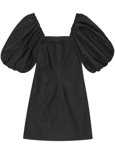 GANNI Organic Cotton Mini Dress - GANNI - Modalova