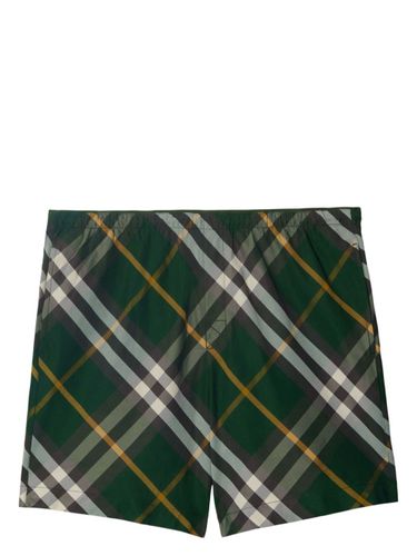 Burberry Check Motif Swim Shorts - Burberry - Modalova