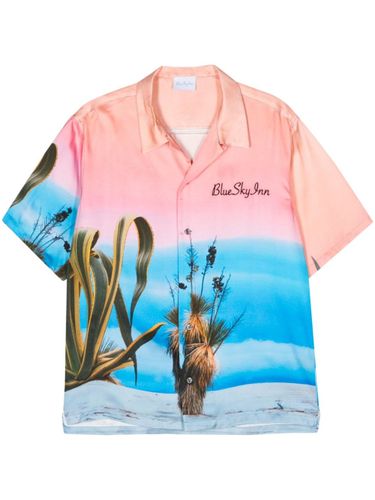 BLUE SKY INN Printed Viscose Shirt - BLUE SKY INN - Modalova