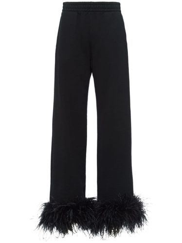 Prada Feathered Sweatpants - Prada - Modalova