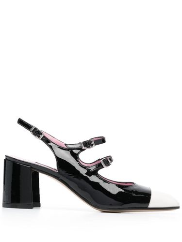 Papaya Patent Leather Slingback Pumps - CAREL PARIS - Modalova