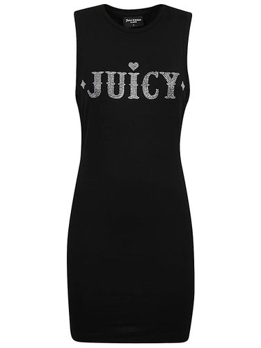 Logo Cotton Mini Dress - JUICY COUTURE - Modalova