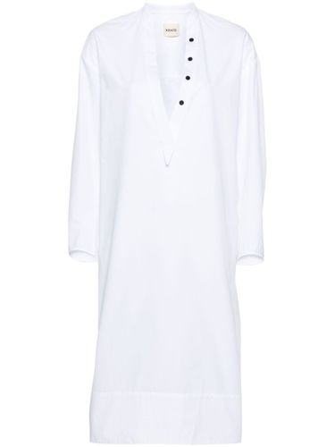 KHAITE Brom Cotton Tunic Dress - KHAITE - Modalova