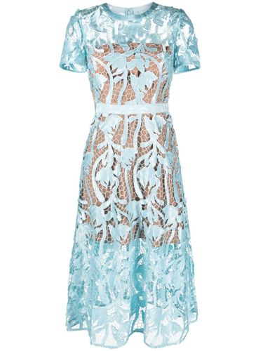 SELF PORTRAIT Lace Midi Dress - SELF PORTRAIT - Modalova