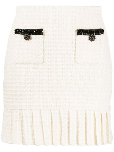 Structured Knit Mini Skirt - SELF PORTRAIT - Modalova
