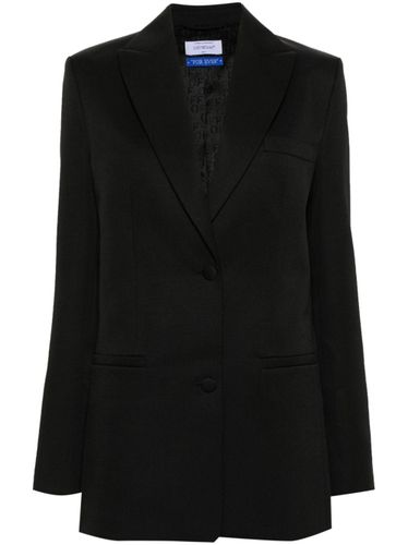 Off White Wool Jacket - Off White - Modalova