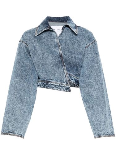 Alaïa Spiral Denim Jacket - Alaïa - Modalova