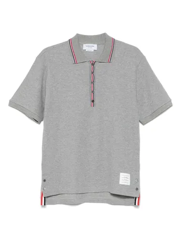 Thom Browne Rwb Cotton Polo Shirt - Thom Browne - Modalova