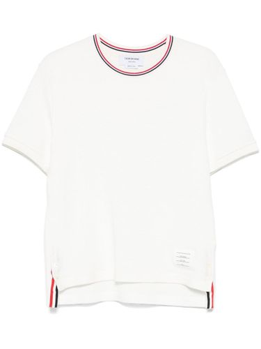 Thom Browne Rwb Cotton T-Shirt - Thom Browne - Modalova
