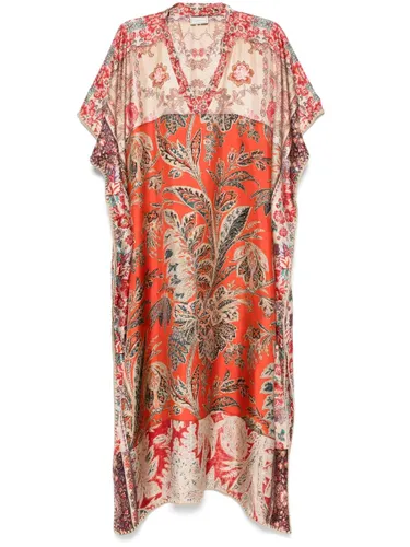 Printed Silk Kaftan - Pierre Louis Mascia - Modalova