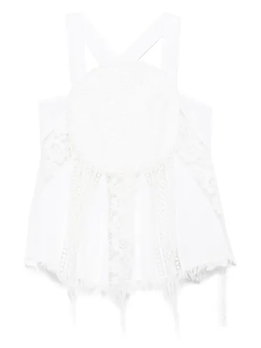 Embroidered Cotton Top - LOEWE PAULA'S IBIZA - Modalova