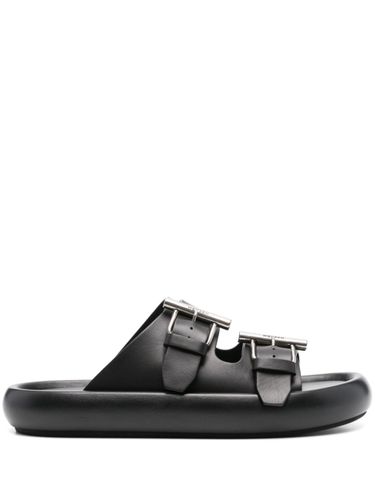 Alexander McQueen Leather Slipper - Alexander McQueen - Modalova