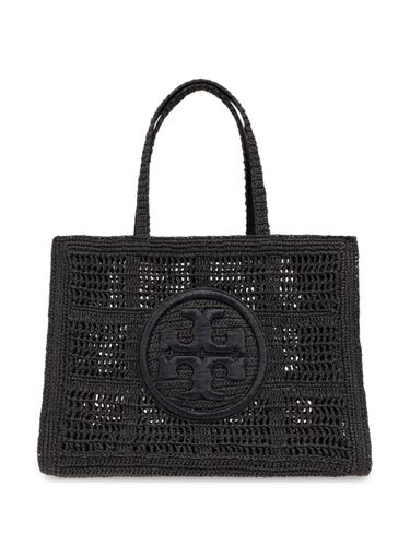Ella Large Rafia Tote Bag - Tory Burch - Modalova