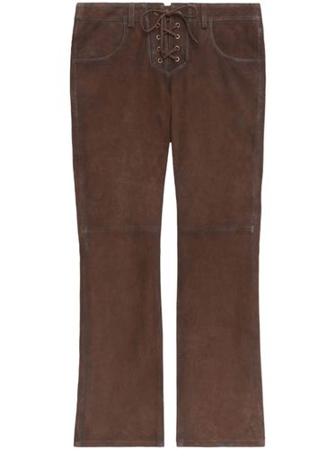 Vanel Suede Leather Trousers - Isabel Marant - Modalova