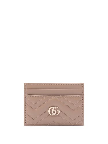 Gucci Gg Marmont Leather Card Case - Gucci - Modalova